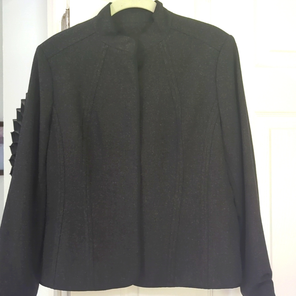 Grace Elements Charcoal Blazer - image 2